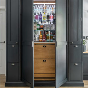 Industrial Wall Mounted Wine Rack with Bottle Rack -Black - Kitchen & Dining Furniture - Homary US